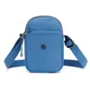 Bolsa para Celular Feminina Nova Moda Feminina Bolsa Pequena Simples Casual Bolsa de Ombro Transversal Bolsa para Comutador de Nylon Lona