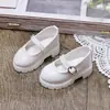 Zapatos para Muñeca BJD de 4 Puntos Zapatos para Muñeca BJD Zapatos Pequeños de Cuero de Tacón Alto Resina Hecha a Mano Clásicos Versátiles Moda Genuinos en Stock