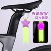 Decoração refletiva para pendurar em bicicleta, fita para pendurar em bicicleta, faixa de aviso de segurança, destaque para andar à noite, decoração para pendurar em mochila