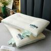 Almohada de Partición de Nube 2025 Media-Alta Adulto Cervical Almohada Suave Pluma plumón Núcleo de Almohada Personalizado Antibacterial Protección de Cuello
