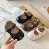 Zapatos para niña muy suaves, con suela blanda, para bebé y niño pequeño, zapatos de princesa para primavera y otoño 2026 para niñas de 0 a 1-3 años, zapatos de piel para niñas pequeñas