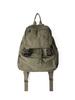 Mochila de Viagem Estilo Coreano 2024 Nova Chegada Feminina Artística Retrô Tecido de Nylon Fivela Encolhimento Mochila Casual