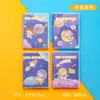 Funda de Plástico de Dibujos Animados Portátil Mini Cuaderno A7 Estudiante Regalo para Niños Recompensa de Aprendizaje Pequeño Regalo