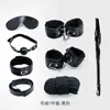 Conjunto de Bondage Sexy de Princesa Misteriosa para Mujer, Juguetes Alternativos, Productos SM para Adultos, Mordazas, Látigos de Cuero, Tapones Anales, Serie Completa