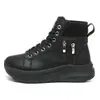 KA6666 Botas de Neve Femininas 2026 Novo Estilo Inverno Com Pelúcia Adicional Botas Martin Sapatos Femininos Botas Curtas Solado Grosso Sapatos de Algodão para Estudantes
