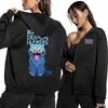 [Código Europeo Transfronterizo] Sudaderas con Capucha con Estampado de Anime K-Pop para Mujer con Cremallera