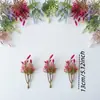 Ramas de Lavanda Simuladas Césped Artificial Multicolor Afelpado Corona Decorativa Hecha a Mano Flores Decorativas DIY Decoración Floral para el Hogar
