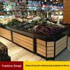 Yonghui Frutas e Legumes Rack Legumes e Frutas Camada Única Prateleira Prateleira Supermercado Cabeça Cabeça Supermercado Frutas e Legumes Frescos