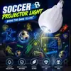 Cabezal de Lámpara Mini E27 Transfronterizo Luz Láser Nueva y Única Luz de Proyección Navideña Sueño Giratorio Luz Estroboscópica Controlada por Voz Escenario