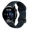 Adecuado para correa de reloj Huawei watch gt3/4/GT5/GT6/PRO correa de reloj watch56 Hebilla de mariposa Perforado Brillante de colores Silicona reloj