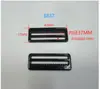 Fábrica de Foshan Sombrero de Sol Ajuste Elástico Hebilla en Forma de 8 30-37mm Material Nylon Recubierto de Hierro Pegamento Gran Cantidad y Buen Precio