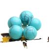Suministrado Directamente por el Fabricante, Cuentas de Cristal No Porosas, Cuentas de Piedra Natural No Porosas de 6 mm, Accesorios de Joyería Semi-Terminados para DIY, Venta al Por Mayor