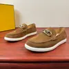 Zapatos Mocasines de Cuero Genuino de Venta Caliente Transfronterizos Parte Superior de Piel de Vaca de Primera Capa para Hombre Hebilla Metálica Slip-on Zapatos Blancos