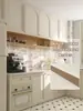 Puertas de Gabinete de Madera Maciza, Puertas de Gabinete de Vidrio para Armario, Puertas de Gabinete de Cocina, Puertas de Gabinete Separadas de Autoinstalación