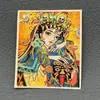 Trazado pintura thangka oro zakilam vida pasada ocho guardianes zorro zorro medio pintado a mano thangka pintura núcleo lienzo especial