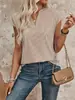 Transfronterizo 2026 Amazon Aliexpress Estilo Europeo y Americano Verano Casual Camisa Rayada de Manga Corta con Cuello en V