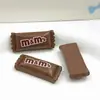 Acessórios de resina, brinquedos de comida, biscoitos M&amp;M, chocolate, ímãs de geladeira, chaveiros, materiais decorativos, enfeites em estilo de sobremesa.