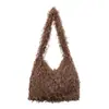 Yuezhi 2026 Bolso Nuevo de Principios de Otoño Bolso Tote Estilo Bohemio Bolso de Hombro Versátil para Mujer de Gran Capacidad