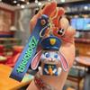 Nuevo Llavero de Ciudad de Animales de Dibujos Animados Lindo Colgante de Mochila de Muñeca de PVC de Dibujos Animados Pequeños Regalos Creativos para Hombres y Mujeres