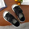 Zapatos Blancos de Velcro sin Cordones para Mujer 2024 Nuevos Zapatos de Lona con Suela Gruesa Punta de Mango para Mujer Zapatos Perezosos de Dos Usos