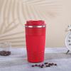 Nueva taza térmica de acero inoxidable de alta gama, sencilla, para oficina, café, deportes al aire libre, taza de agua