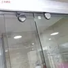 Rueda colgante para puerta corredera de ducha, herraje de riel colgante para puerta corredera de cristal de baño, puerta de cristal de baño antigua
