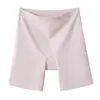 Shorts de Seguridad para Evitar la Exposición, Nuevo Estilo para Mujer, Pantaletas de Seda Helada sin Costuras, Pantalones Cortos Tipo Boxer de Control de Abdomen Dos en Uno, Shorts de Seguridad de Verano para Mujer