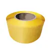 Material Puro pp Máquina de Empaque Cinta Adhesiva Máquina de Empaque Cinta de Empaque Colorida Termofusible Imprimible Cinta de Empaque Amarilla Fabricante