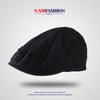 2024 Nova cor sólida Spice Girls Rosa Rosa Fur-edged Letras Forward Cap Mulheres Primavera e Outono Casual All-match Painters Cap Trendy