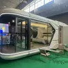 Cápsula Espacial B&B Habitación Móvil Habitación Solar Personalizada Habitación Contenedor con Baño Cocina Habitación Integrada con Aislamiento