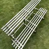 Soporte de Flores para Balcón de Acero Inoxidable, Estante de Piso de Hierro Forjado Estilo Escalera para Plantas Suculentas de Múltiples Niveles, Almacenamiento para Sala de Estar, Soporte Decorativo para Macetas de Exterior