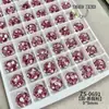 Pedras de Strass K9 Empilhadas Brilhantes Sem Base, Decorações de Unhas em Vidro Cristal de Gelo, Pedras de Strass para Unhas Ultra-Adesivas, Pedras de Strass Deslumbrantes