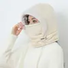 Chapéu Lei Feng Quente com Forro de Lã de Celebridade da Internet Feminino Inverno Pulôver Proteção para Orelhas Esqui Chapéu de Algodão Chapéu de Fio Pelúcia Masculino para Exterior