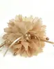 Accesorios de Flores, Perlas Artificiales, Plumas, Flores de Organza, Accesorios para Manualidades, Hecho a Mano, Flores de Tela Hermosas y Versátiles, Accesorios para la Cabeza, Accesorios para el Cabello
