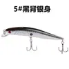 Cebo señuelo para lanzado a larga distancia, Cebo minnow 10 cm/8 g, Sonajero de cuentas para agua flotante, Señuelo artificial, Señuelo duro, Señuelo de imitación, Señuelo falso, Equipo de pesca al por mayor