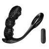Masajeador de próstata, masturbación, anillo único, bloqueo, esencia, tapón anal con vibración masculina, productos sexuales para adultos.
