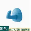 Gancho de porta, maçaneta de porta, almofada anti-colisão amortecedora, batente de porta, batente de porta silencioso sem furar, espessado à prova de vento para banheiro