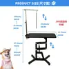 Mesa de tosa para pets direto da fábrica, pressão do ar ajustável, mesa de tosa giratória de 360 graus, mesa de tosa redonda para cães e pets