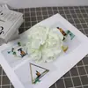 Cabeza de hortensia flor artificial flor de seda flor falsa decoración de pared con material de flor fábrica de flores para bodas flor artificial al por mayor