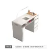 Mesa y Silla para Manicure Set Precio Especial Económico Individual y Doble Lujo Ligero Multifuncional Mármol Mesa de Manicure China Estilo Crema