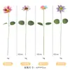 Flores Artificiais, Margaridas Pequenas, Flores Gerbera para Casamentos, Decorações de Vaso para Sala de Estar, Flores Artificiais de Haste Única, Buquês de Violetas para Decoração