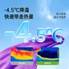 Toallitas húmedas refrescantes de larga duración para el verano, paquete de 1 pieza, gadget de enfriamiento de verano para viajes, eliminan el aceite y el sudor, portátiles y se pueden colgar del cuello