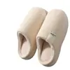 Pantuflas mullidas para ancianos, zapatos de algodón antideslizantes, nuevo estilo invierno 2026, forrados de felpa, suela gruesa, antideslizantes, para interiores, hogar, cálidos y que cubren el talón