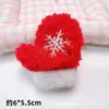 Muñeco de Peluche Navideño de Dibujos Animados Colgante Pequeño Muñeco de Nieve Árbol de Navidad Broche para Ropa Zapatos y Sombreros Accesorios de Decoración para Bolsos Mercancía al por Mayor