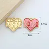 Fabricante Joyería para el Día de San Valentín Accesorios Venta al por mayor en stock Aleación Hecho a mano Fábrica de Joyería DIY Joyería DIY con Goteo de Aceite Accesorios