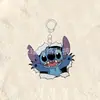 Cadena para Teléfono con Tema de Stitch Colgante de Dibujos Animados Decoración para Mochila Regalo de Temporada de Vuelta a Clases Elección Popular para la Temporada Escolar