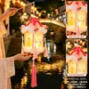 Lanternas Novas do Festival do Meio do Outono de 2026, Lanterinhas Pequenas Iluminadas de Mão Estilo Chinês para Crianças, Lanternas de Palácio Hanfu, Adereços para Fotos