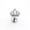 Pendientes hidráulicos de aleación de titanio G23 con patrón, pendientes de aleación de titanio F136 con accesorios para piercing de rosca externa al por mayor