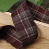 Fita de Xadrez Britânico Outono e Inverno Fita DIY Laço Feito à Mão Acessórios para Prendedor de Cabelo Roupas Sapatos e Chapéus Fitas Combinando