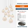 Lustre Redondo Simples Escandinavo para Mesa de Cabeceira Criativo Estiloso para Restaurante Sala de Estar Lustre para Casa Duplex Loft Escada